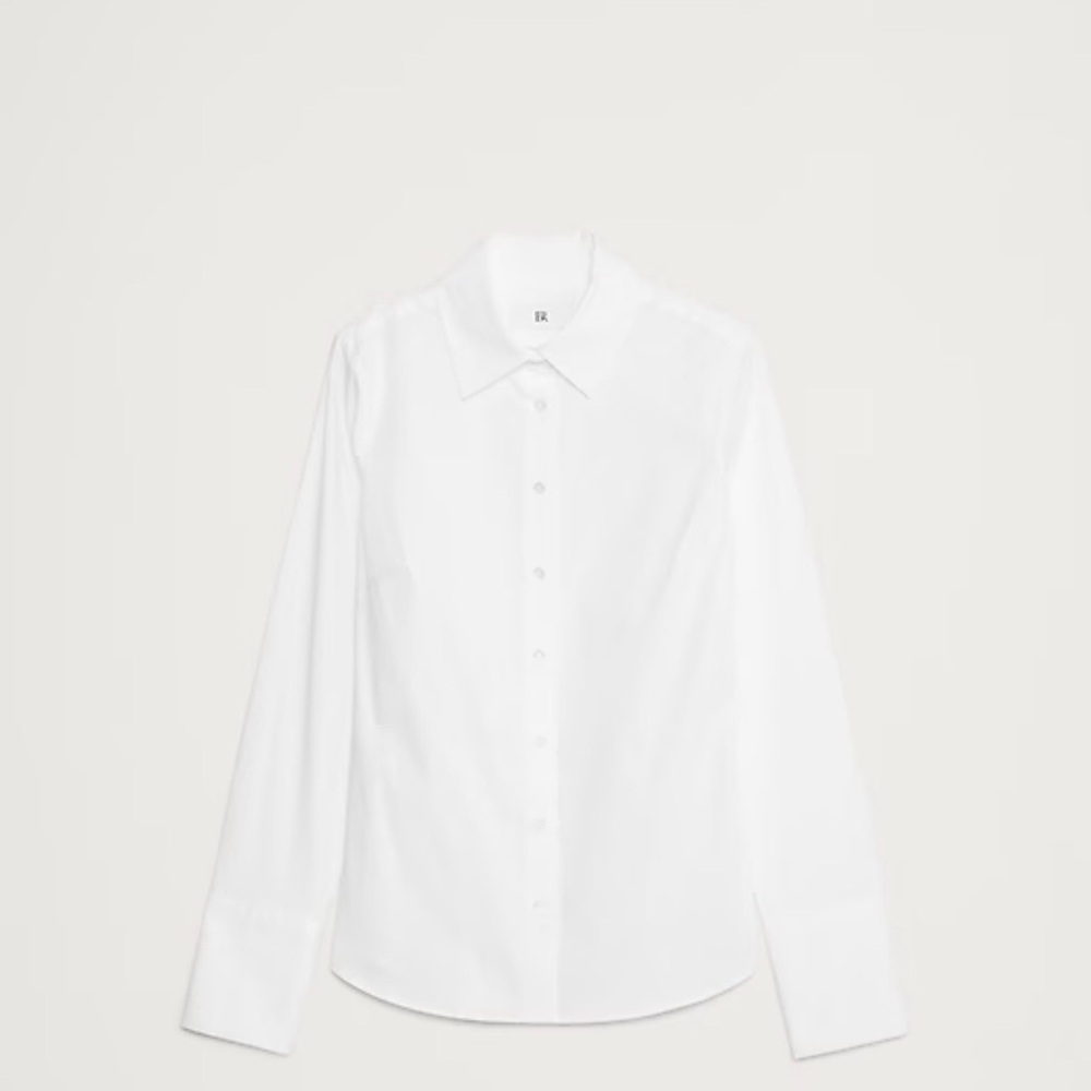 Banana Republic Crisp White Dress Shirt women’s
